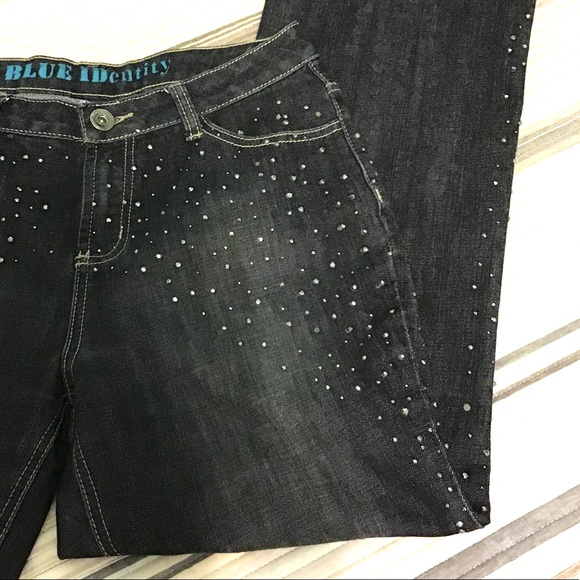 BLUE IDentity sparkle jeans ~ 8P - Picture 2 of 5